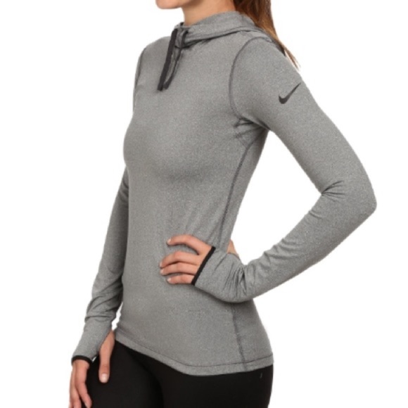 Nike Pro Hyperwarm Women's Long Sleeve Pullover S - Picture 2 of 7